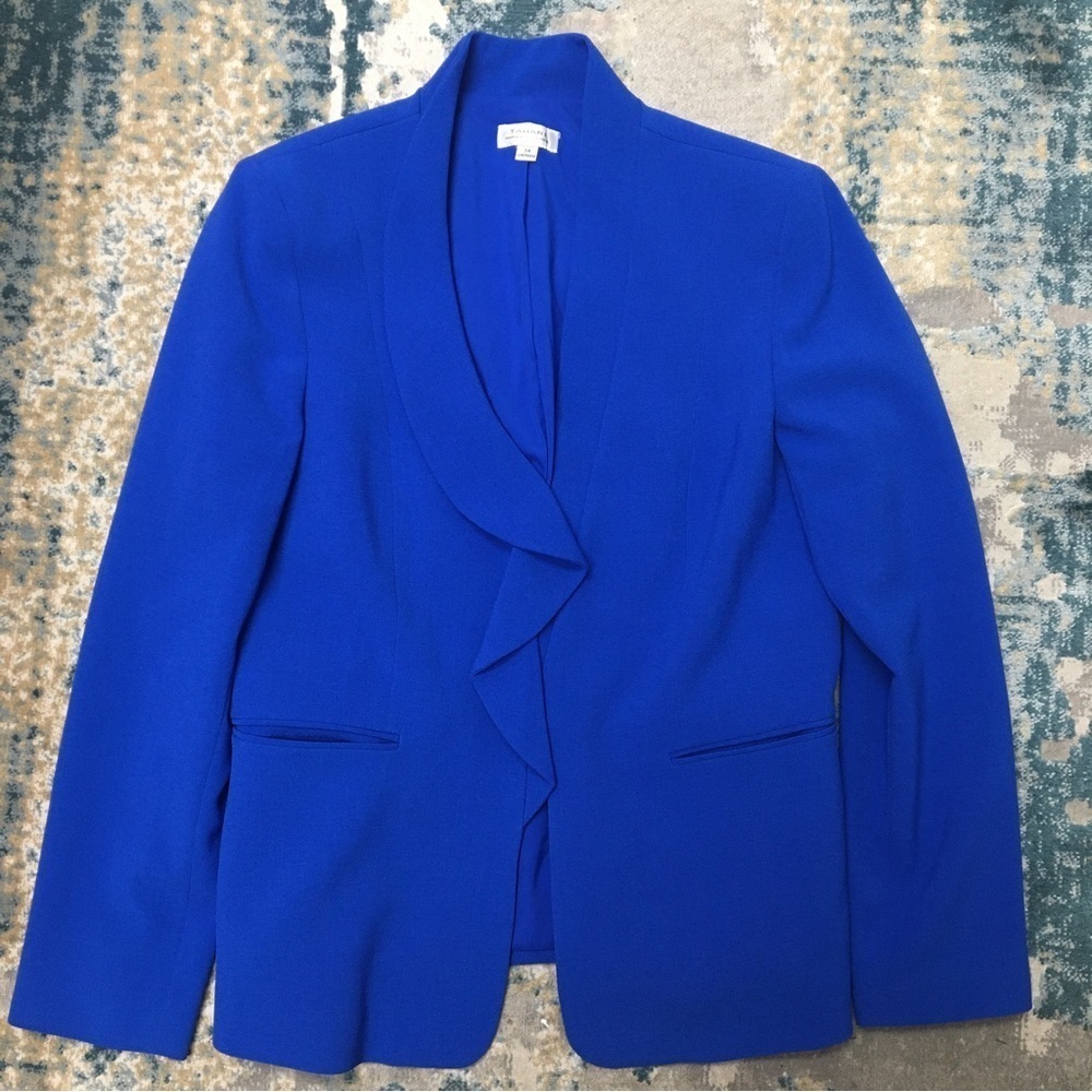 Tahari by Arthur S. Levine Royal Blazer Jacket Ladies 14​​​